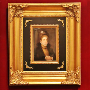 德國KPM Berlin文藝復興仕女瓷版畫