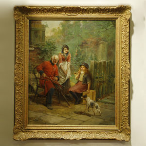 英William Langley油畫作品