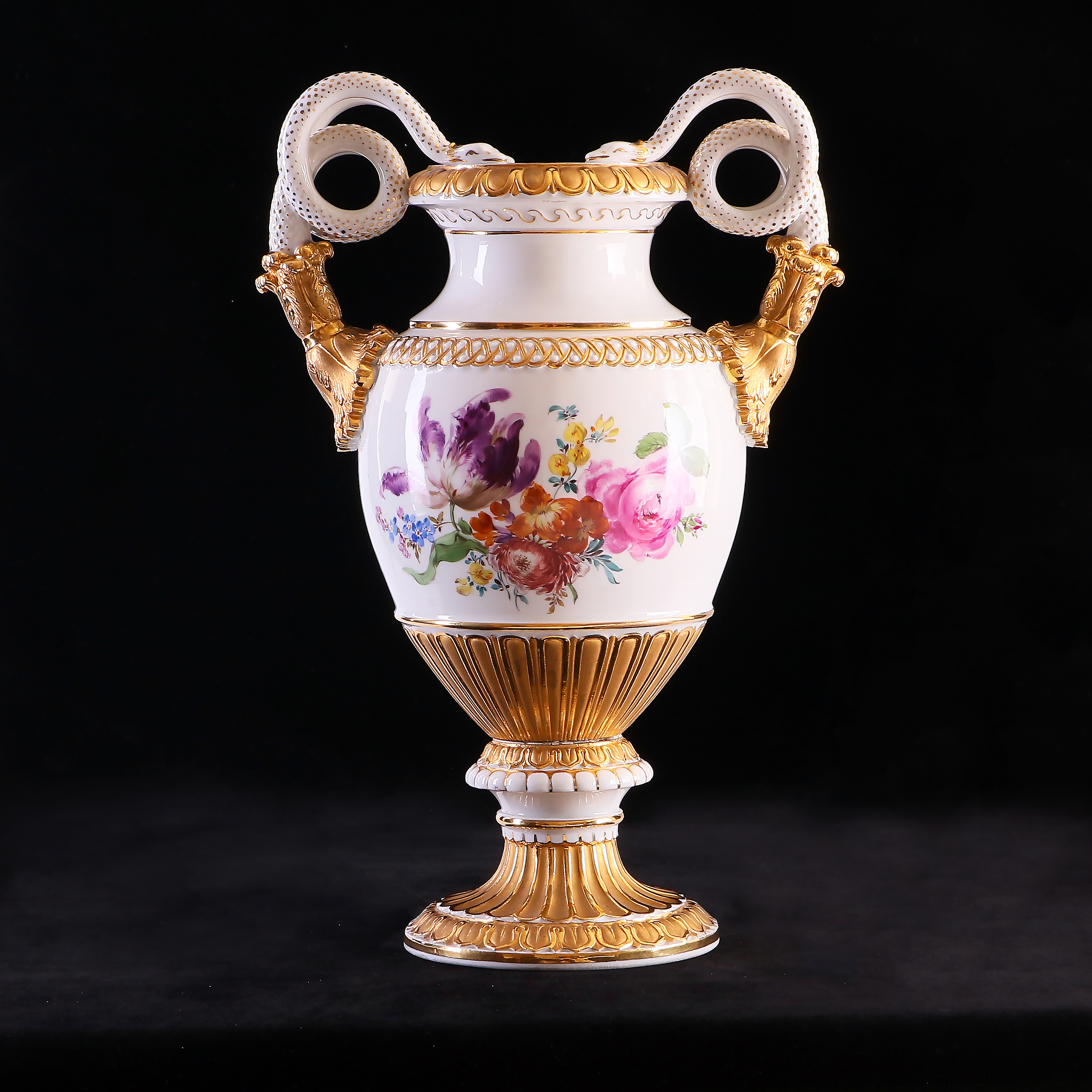 德國麥森蛇瓶-繁花系列