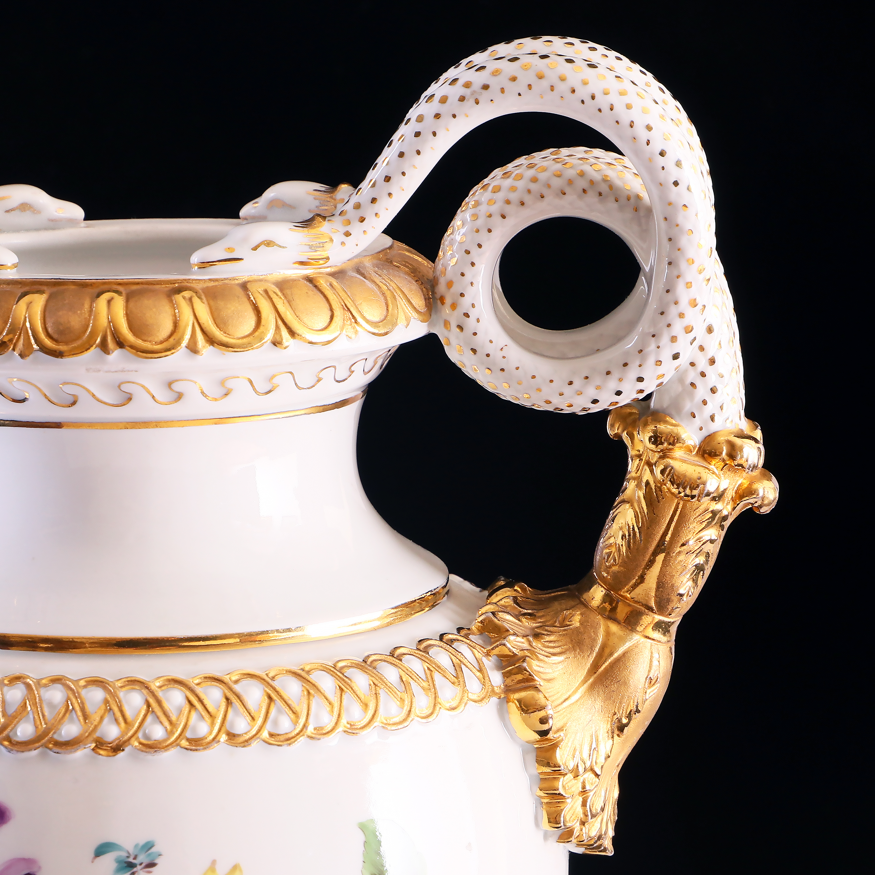 德國麥森蛇瓶-繁花系列:圖片 5