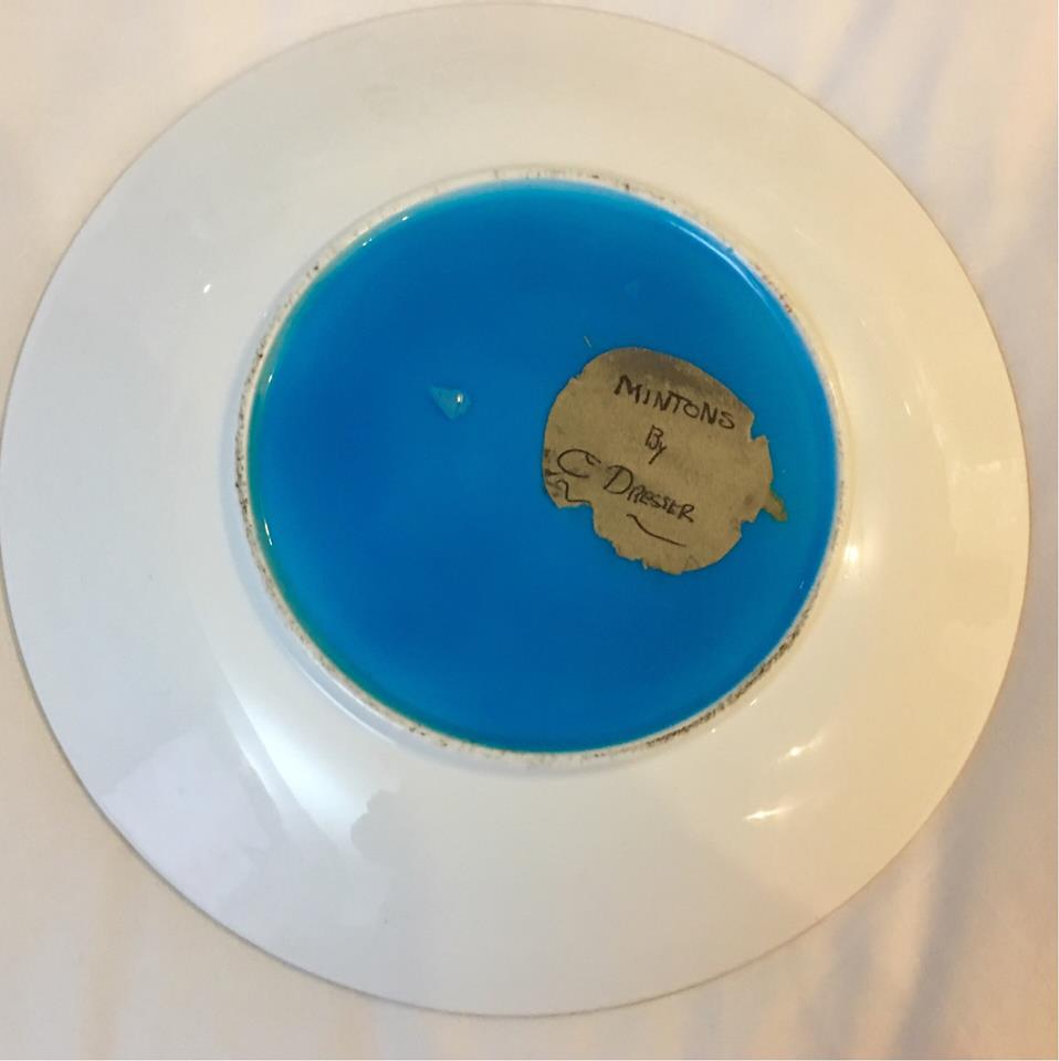 英國Minton名頓手繪琺瑯瓷盤:圖片 4