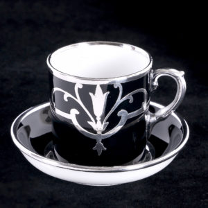 英國Aynsley銀杯碟