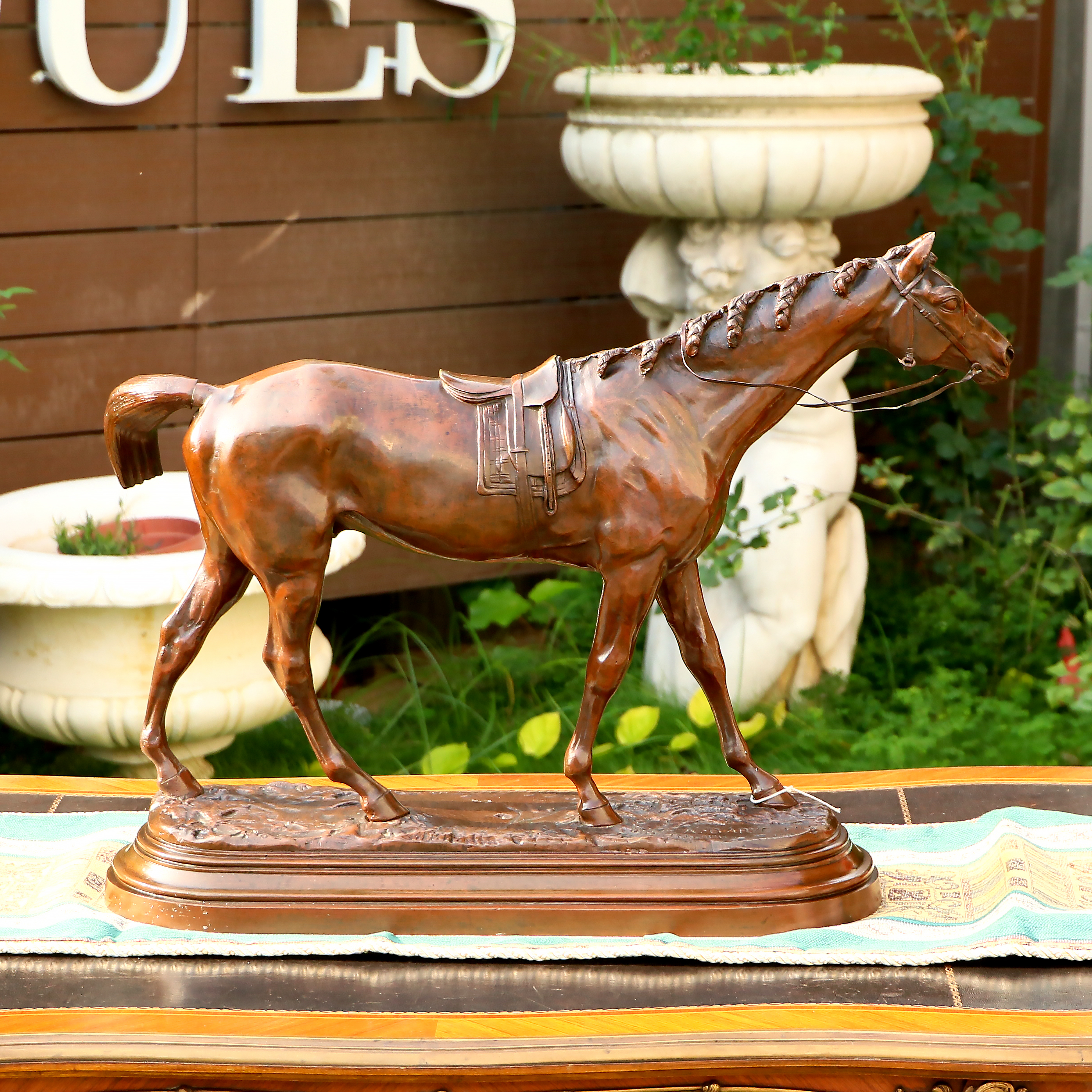 法國Alfred Barye雕塑作品-駿馬:圖片 5