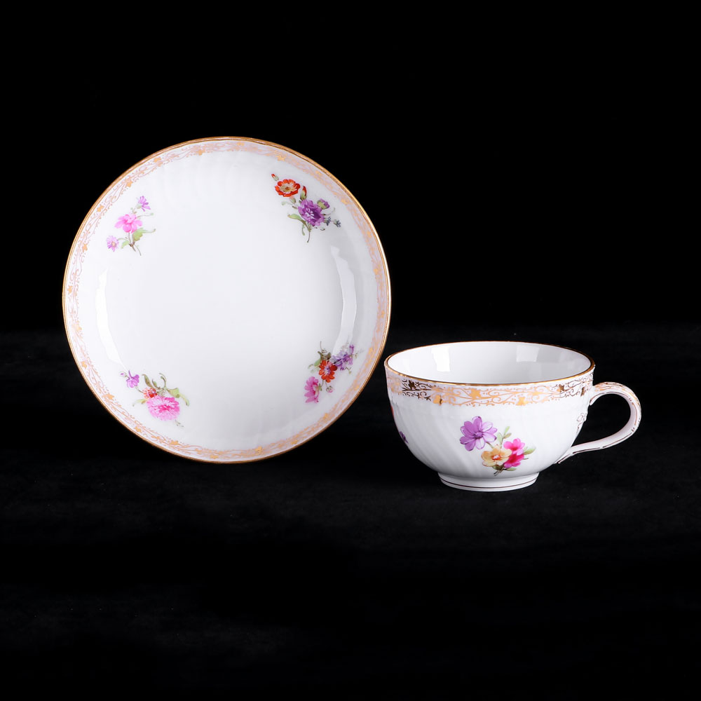 德國KPM Berlin壺糖奶五杯碟茶具組:圖片 7