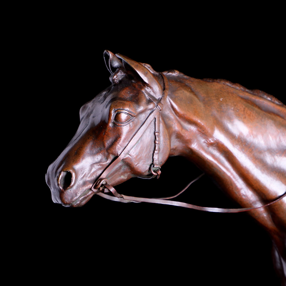 法國Alfred Barye雕塑作品-駿馬:圖片 2