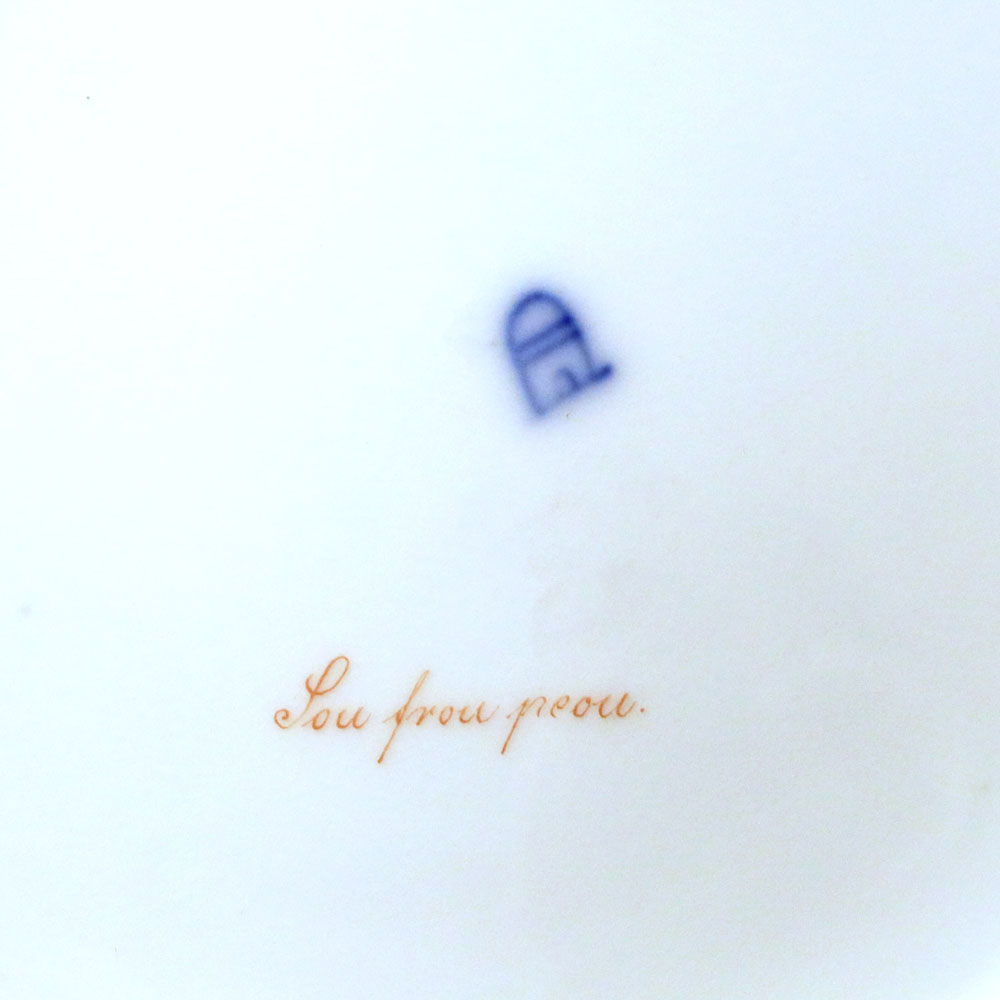 皇家維也納24K金手繪美女與天使盤:圖片 4