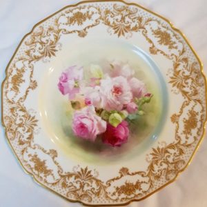 Doulton玫瑰手繪瓷盤4