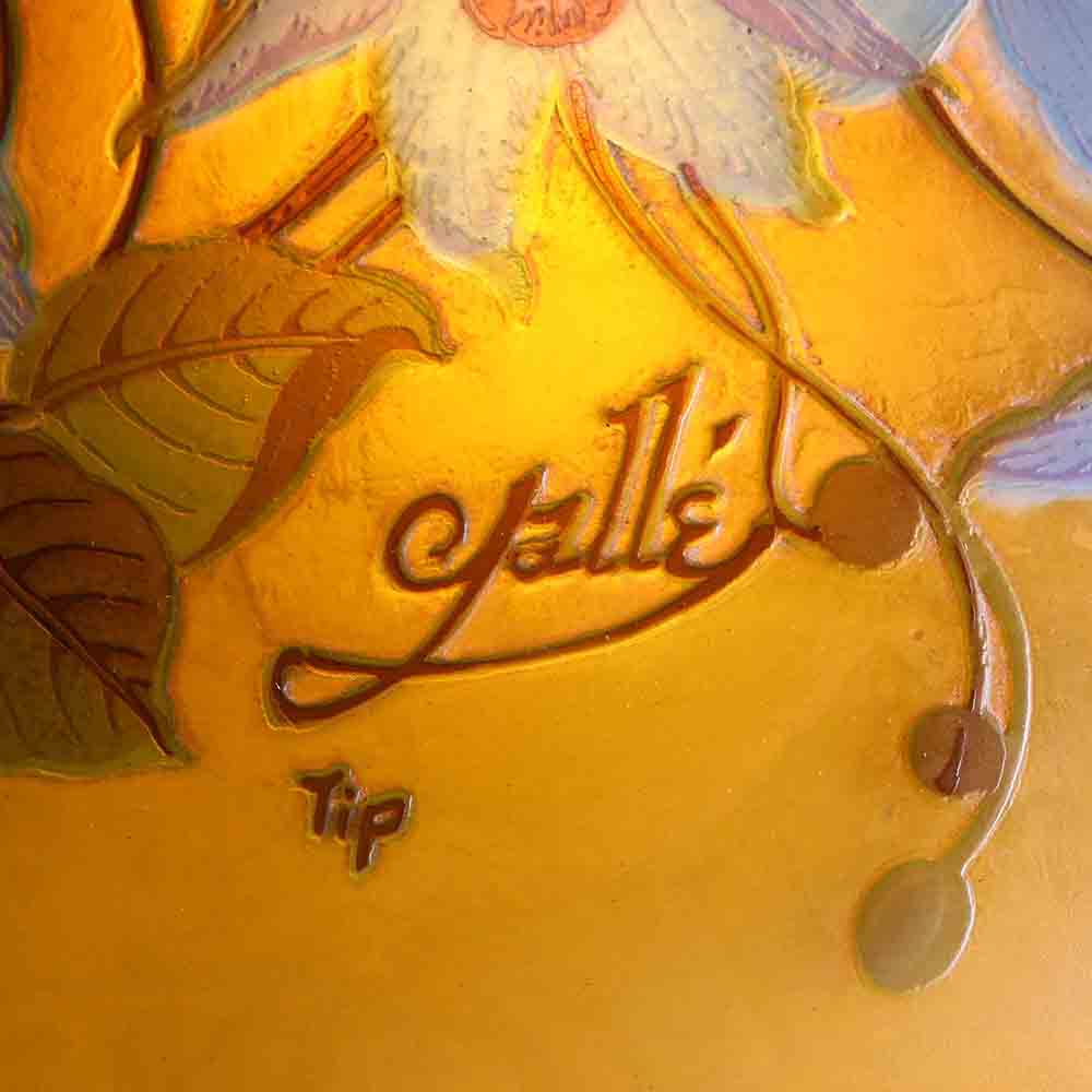 法國Gallé山水桌燈:圖片 4