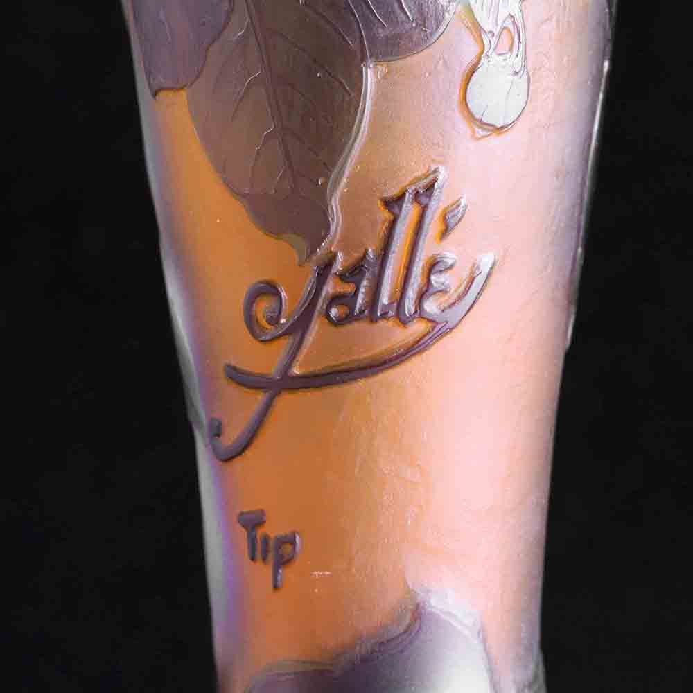 法國Gallé山水桌燈:圖片 3