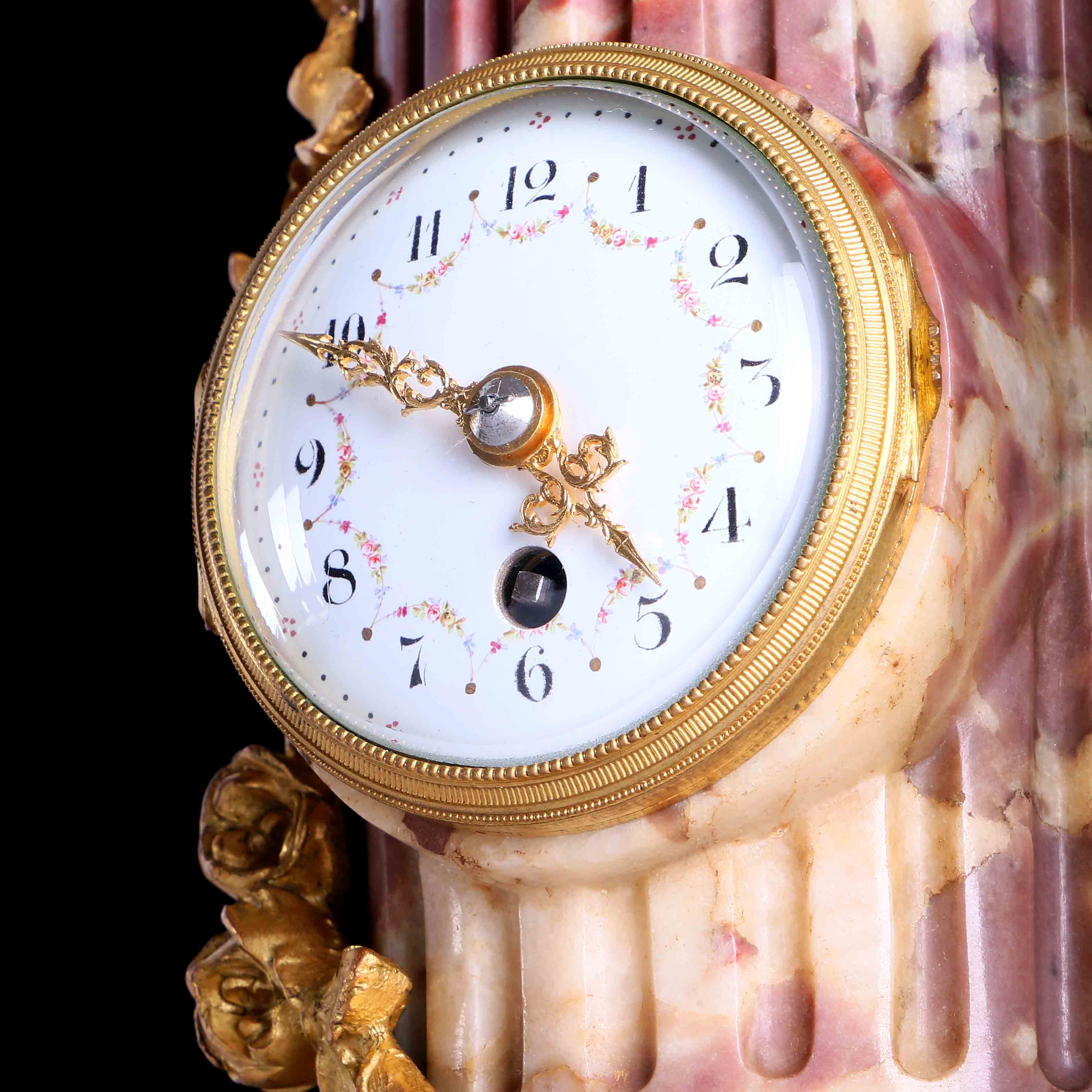 法國Moreau邱比特銅雕座鐘-愛神的時間:圖片 3