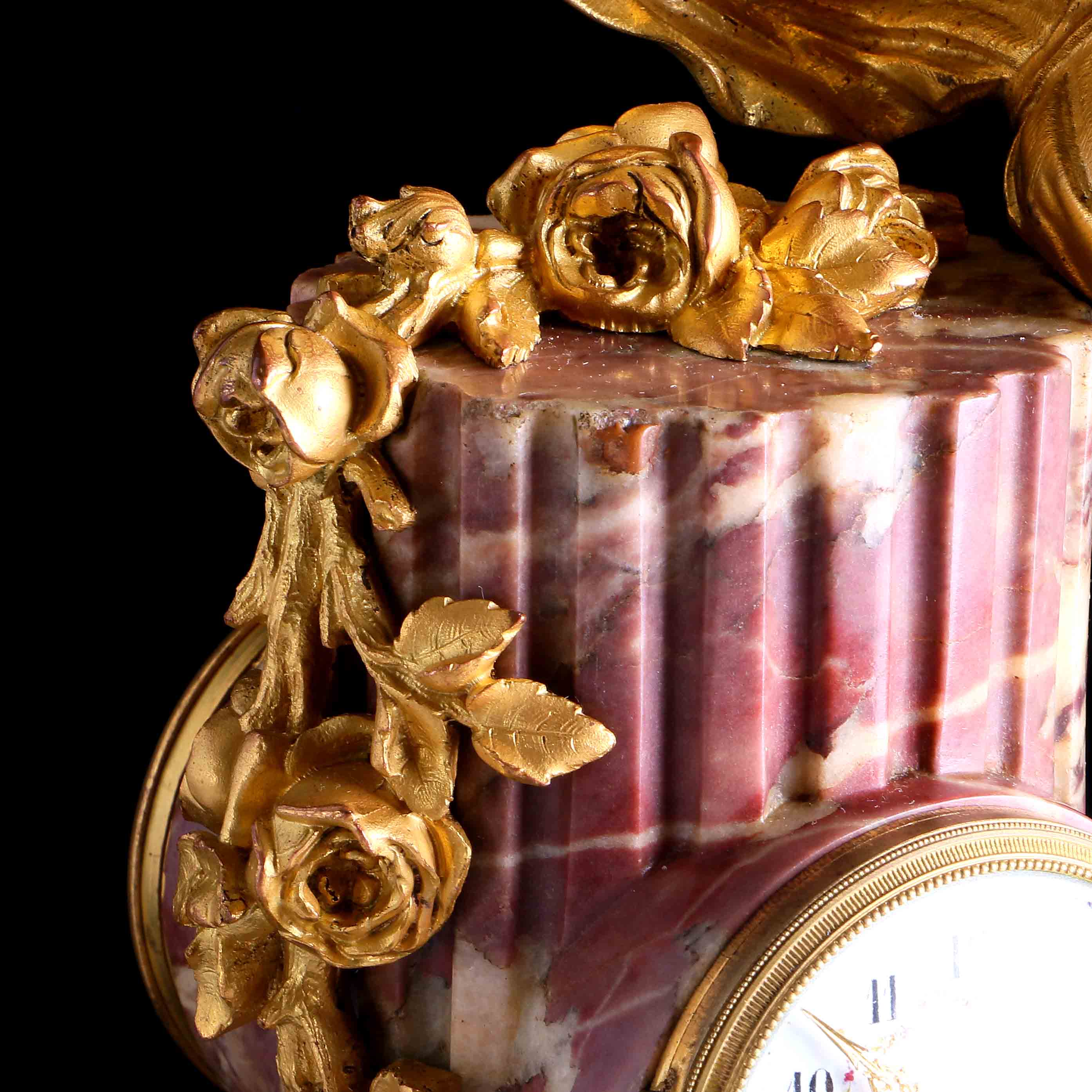 法國Moreau邱比特銅雕座鐘-愛神的時間:圖片 6