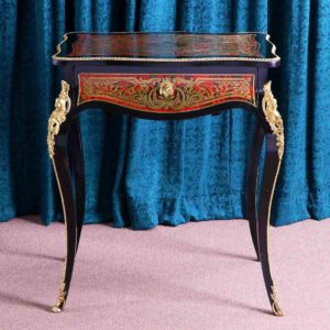 Boulle龜殼鎏金小桌