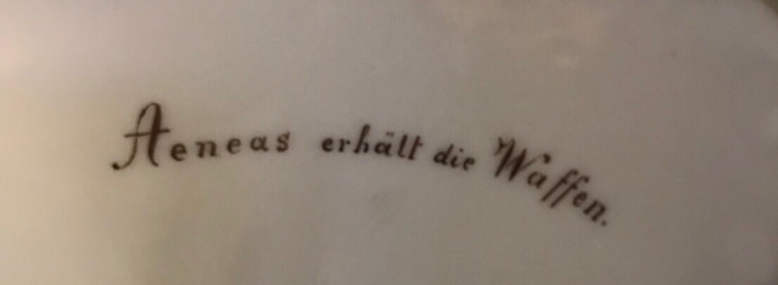 皇家維也納風格手繪神話盤對盤:圖片 6