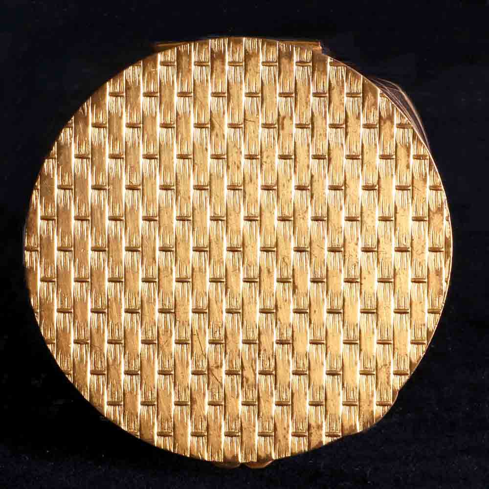 法國利摩日琺瑯鎏金粉盒:圖片 7