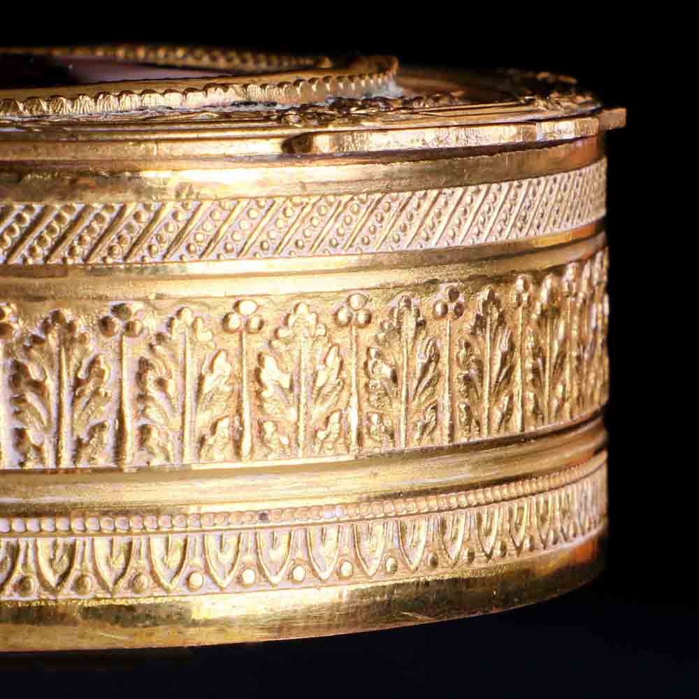 法國利摩日琺瑯鎏金珠寶盒:圖片 4