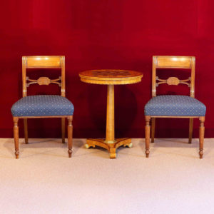 英國攝政風格橡木椅