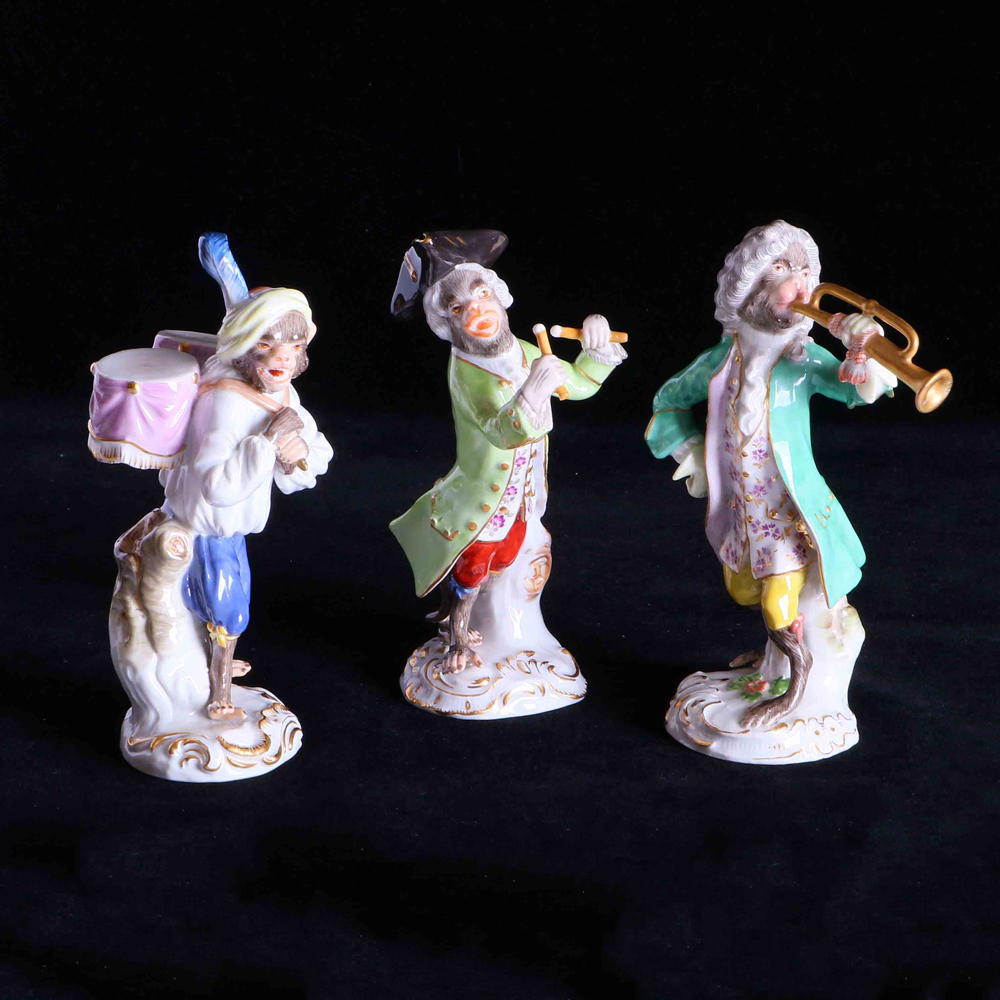 麥森瓷窯一代大師昆德勒 顛峰之作 猴子樂團