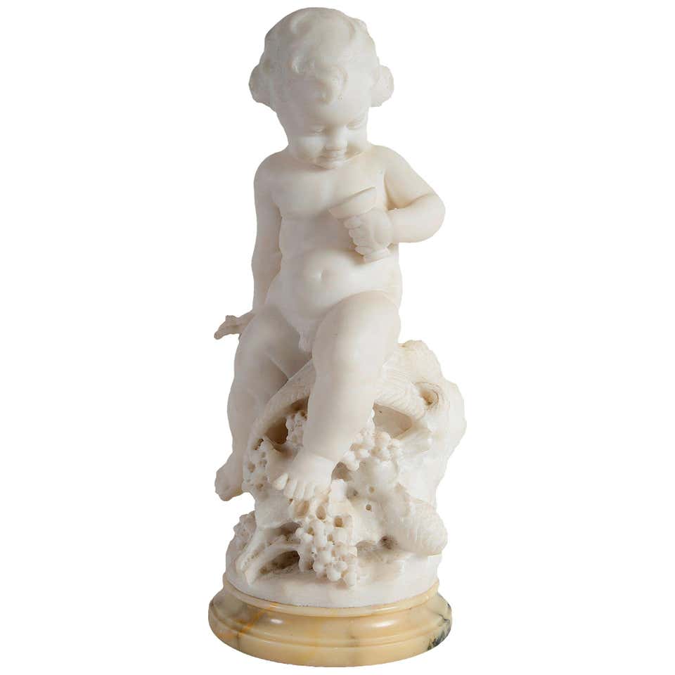 義大利大理石雕Cheers - ANNSONS 安森國際歐洲古董