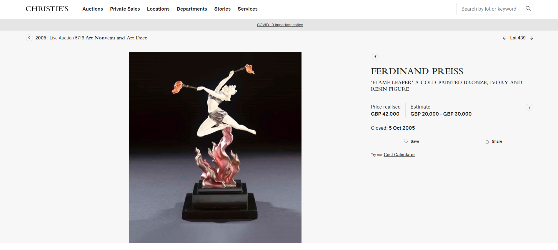 希臘火炬女神象牙銅雕:圖片 9