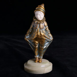 小演員象牙銅雕