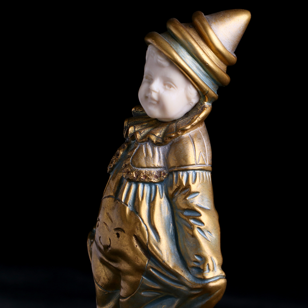 小演員象牙銅雕:圖片 5