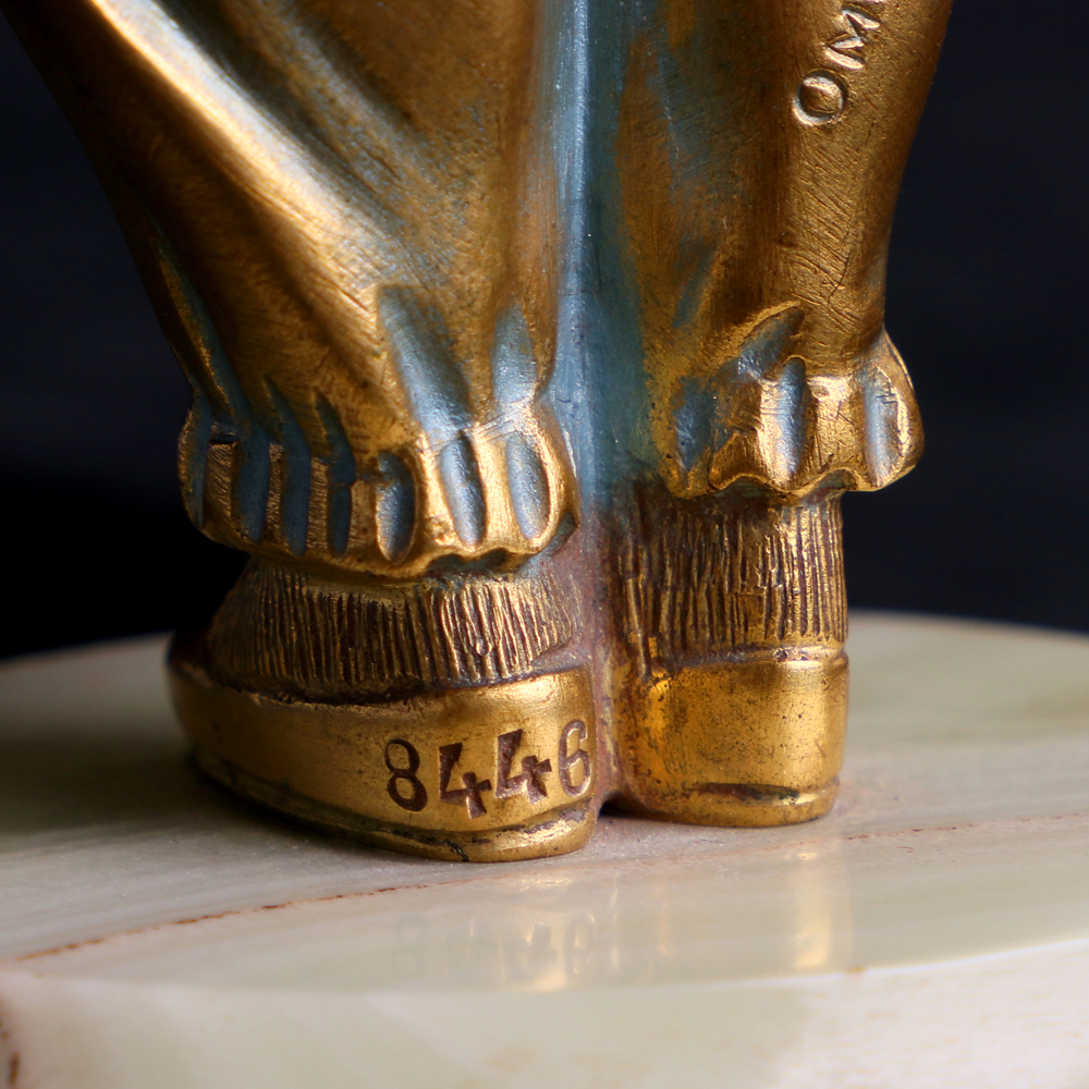 小演員象牙銅雕:圖片 7