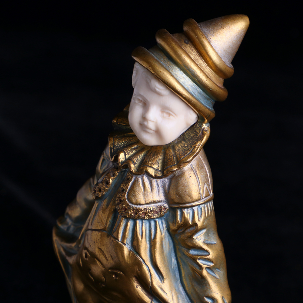 小演員象牙銅雕:圖片 3