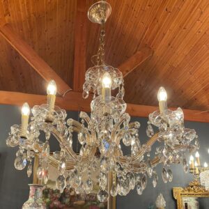 法國多層次樹枝狀手工水晶吊燈10燈