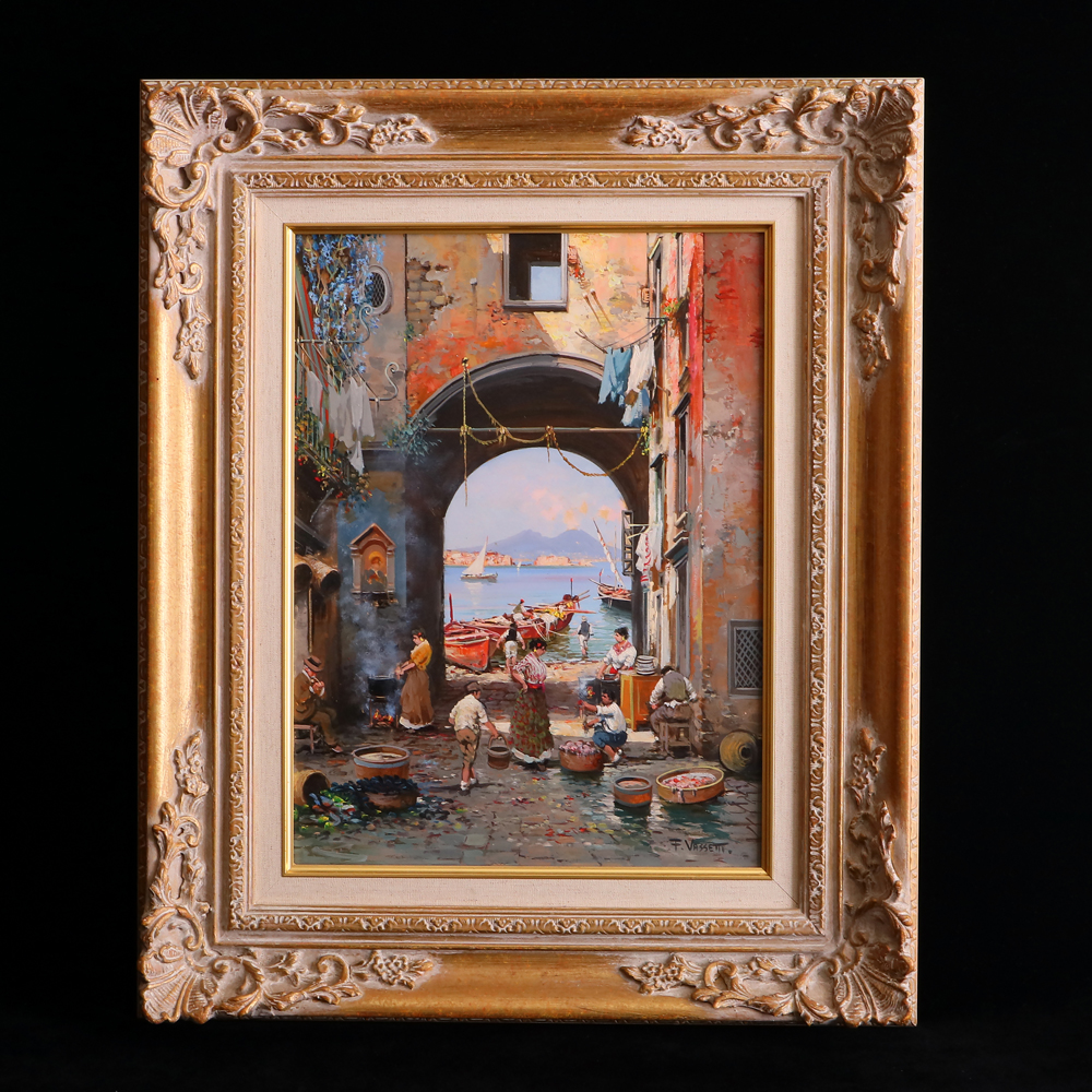 義大利拿坡里油畫-航海人生