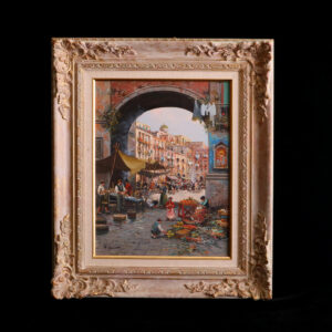 義大利拿坡里油畫-拿坡里景緻