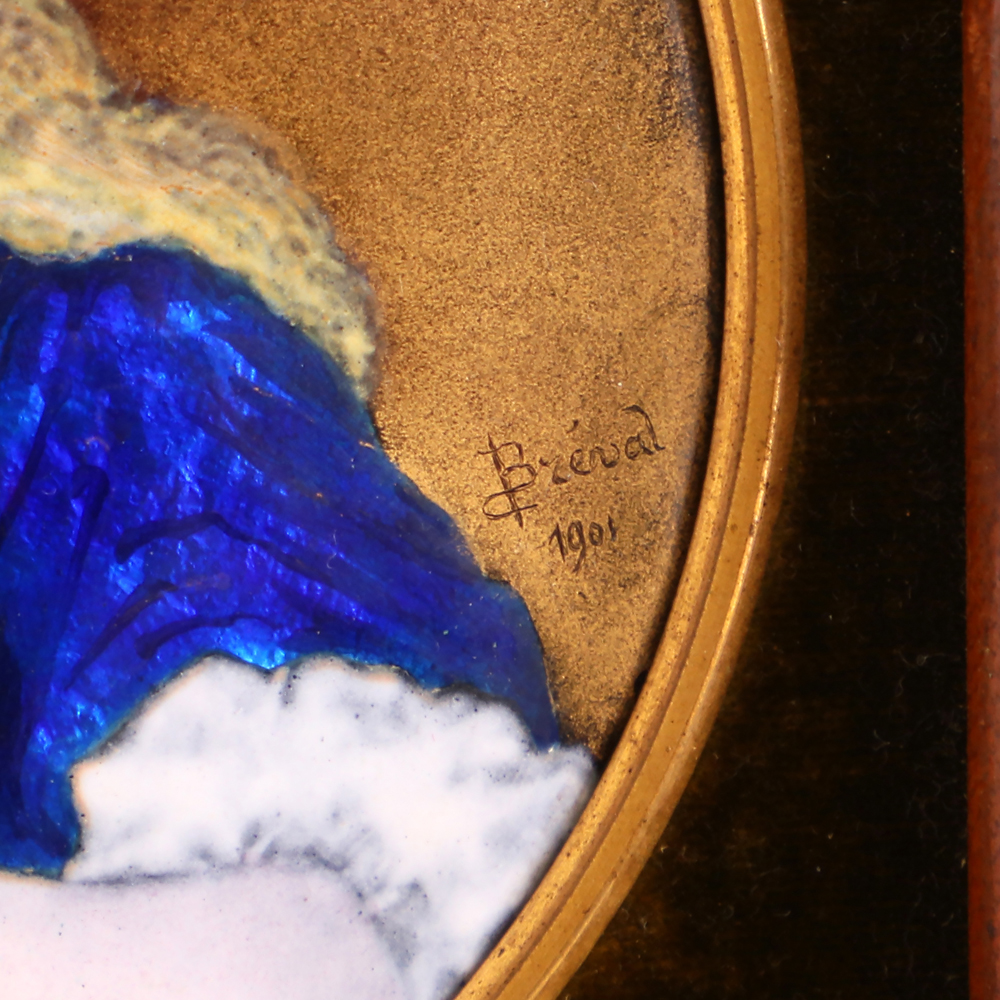 法國琺瑯仕女畫:圖片 3