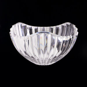 英國Art deco水晶果盤