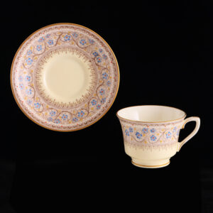 英國皇家伍斯特琺瑯珠點杯碟