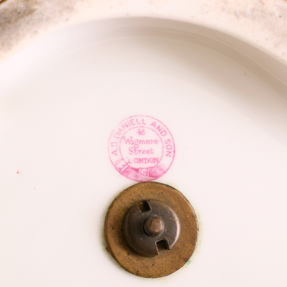 英國Minton幸福天使24K金鏤空盤:圖片 5