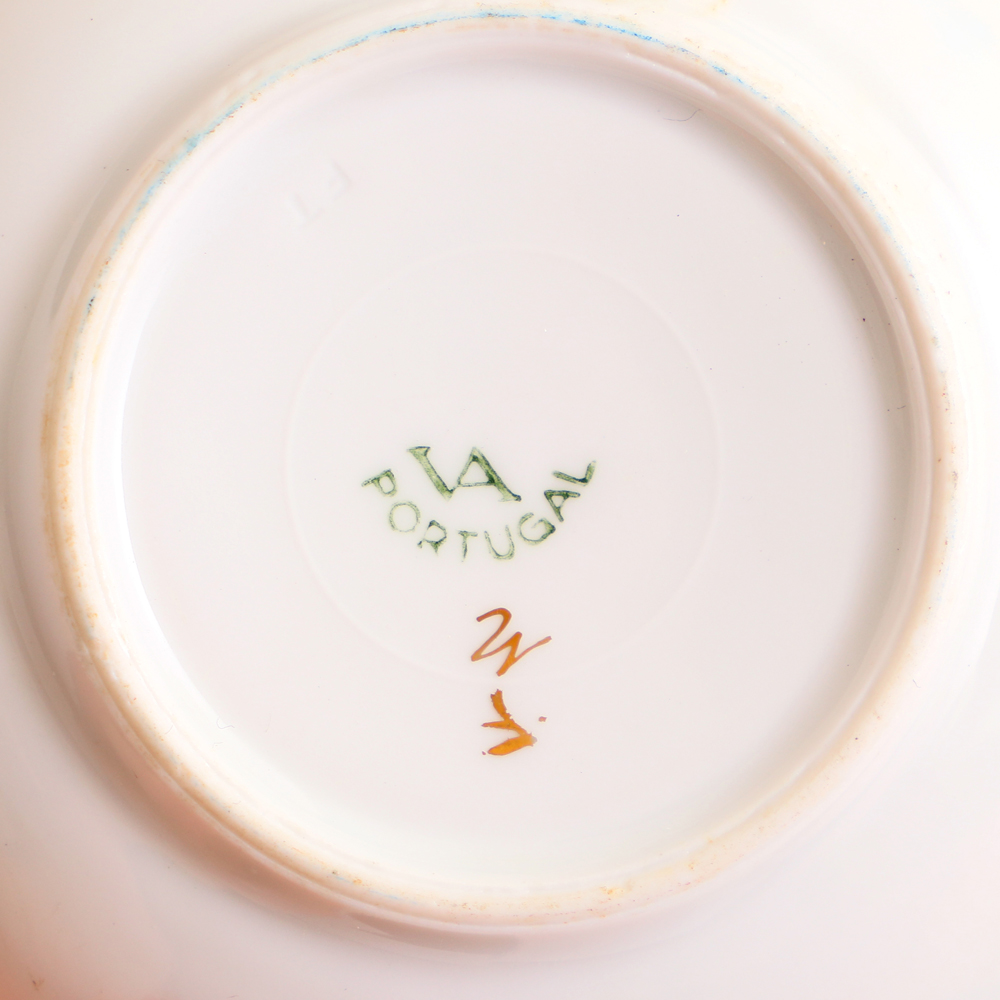 葡萄牙Vista Alegre全手繪玫瑰湖水綠茶具組:圖片 7