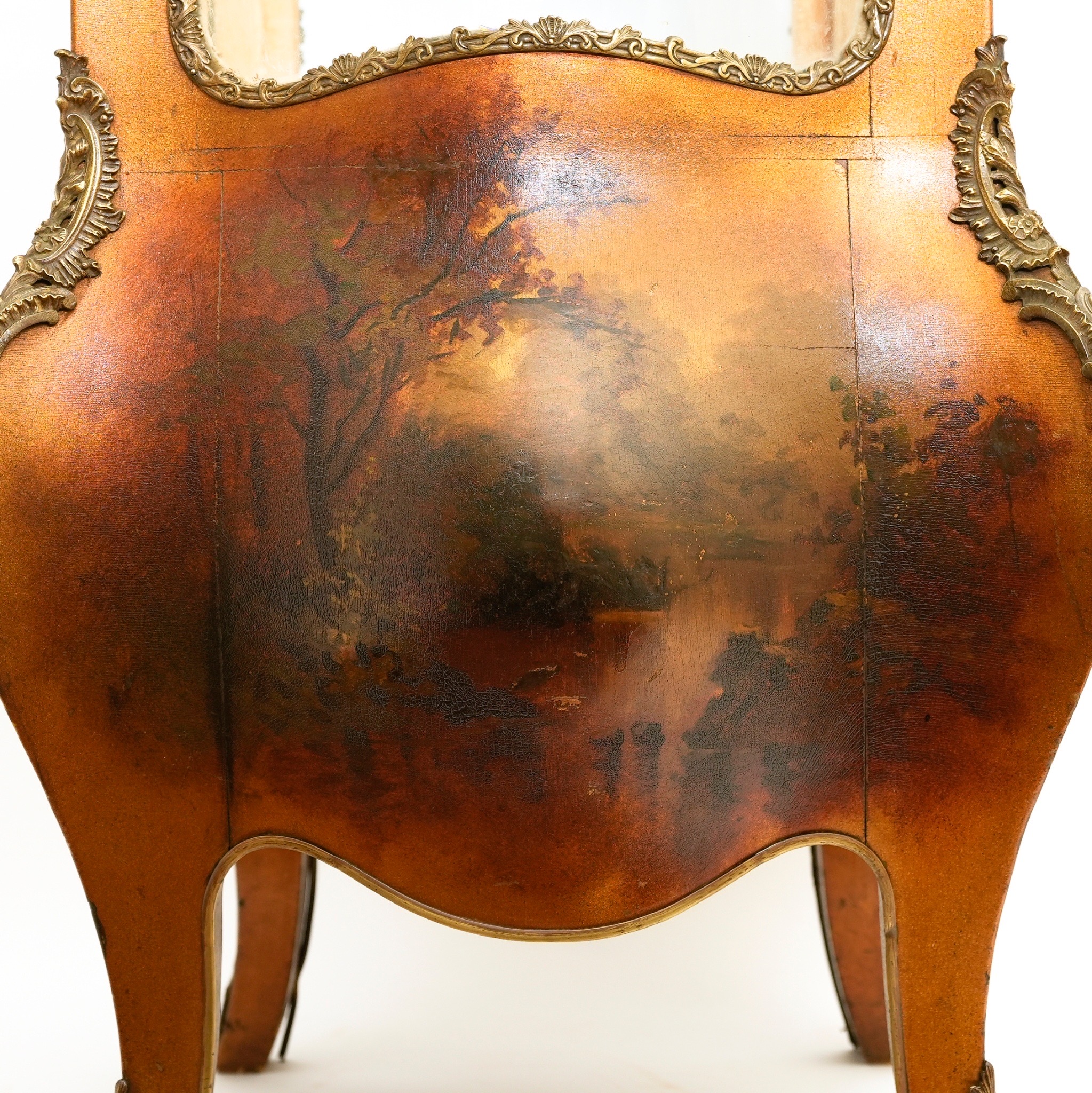 法國洛可可風格Vernis Martin單門展示櫃:圖片 6