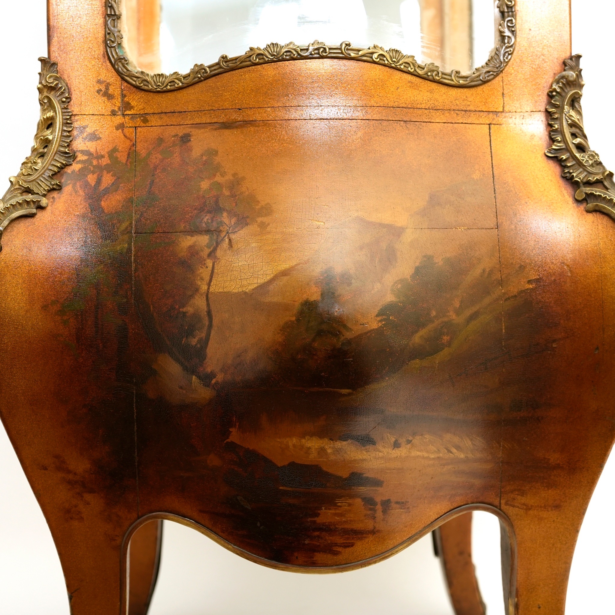 法國洛可可風格Vernis Martin單門展示櫃:圖片 4