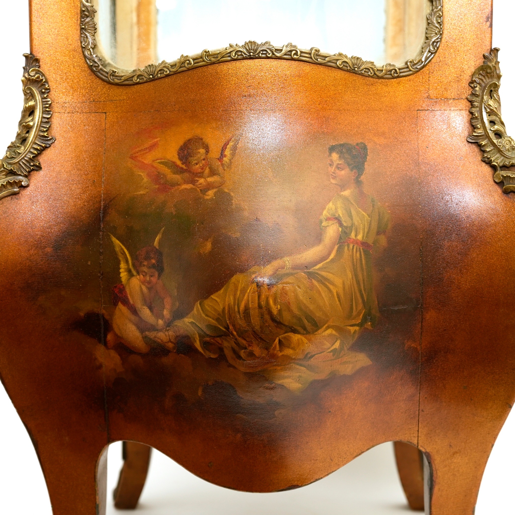 法國洛可可風格Vernis Martin單門展示櫃:圖片 5