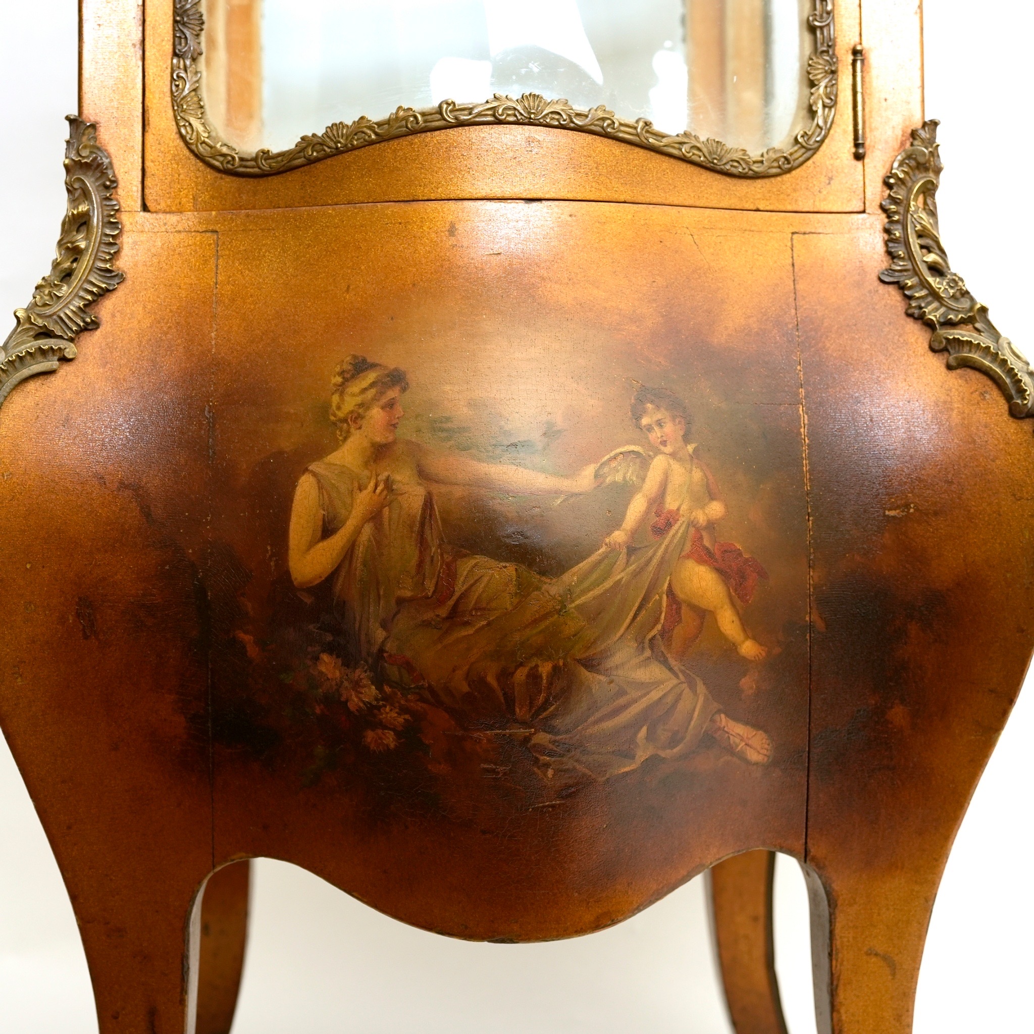 法國洛可可風格Vernis Martin單門展示櫃:圖片 3