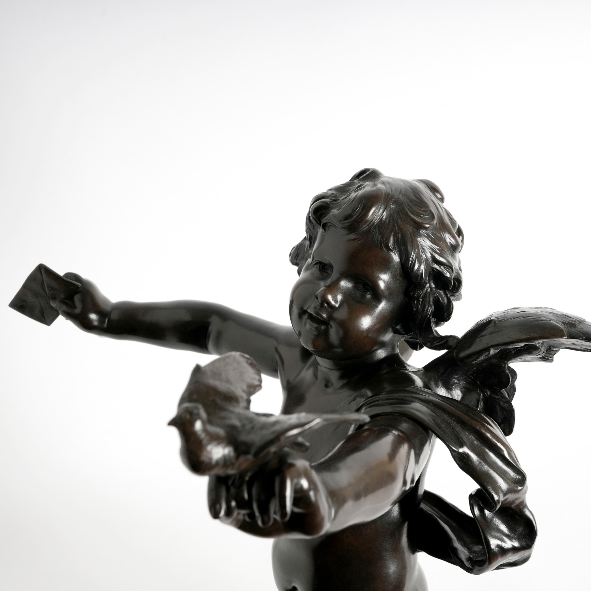 法國名家愛神邱比特銅雕:圖片 4