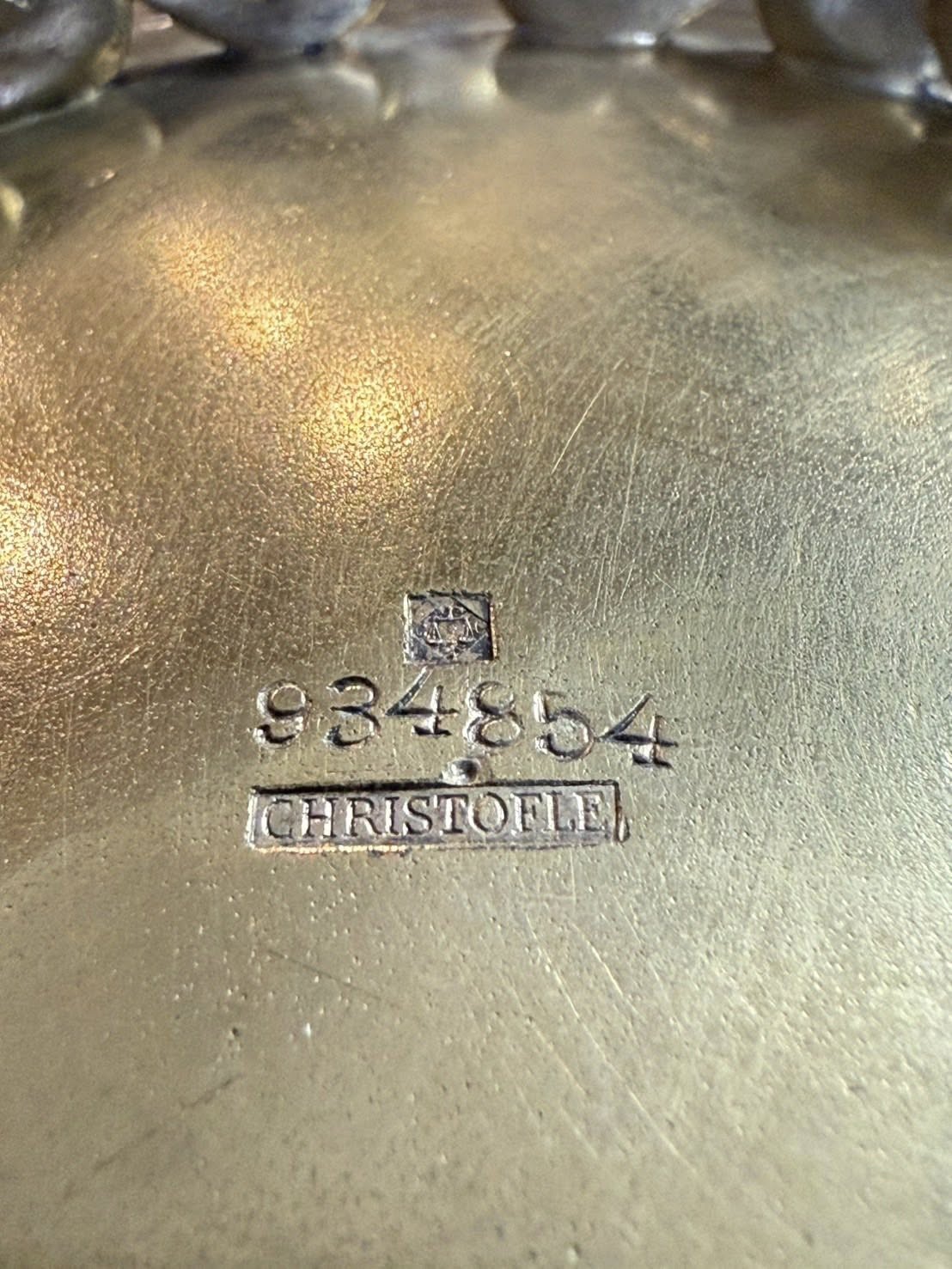 法知名品牌Christofle帝政風格銀製下午茶三件組:圖片 3