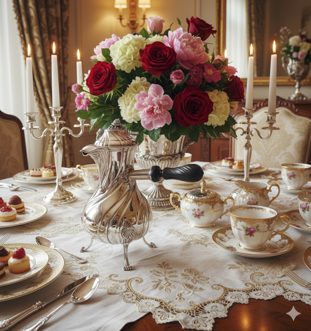 法國銀匠Lapart Sr. de Béguin路易十五風格950純銀巧克力壺