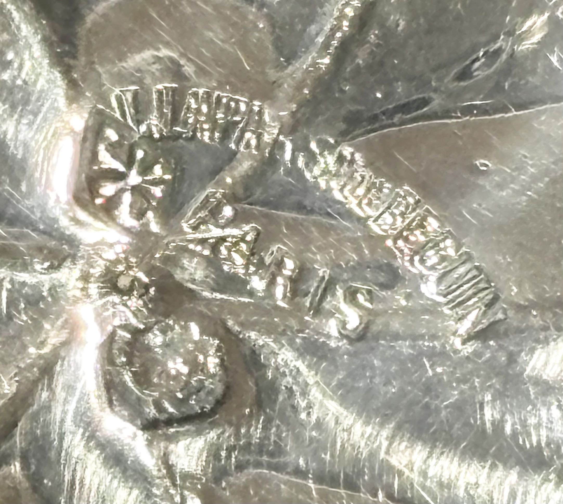 法國銀匠Lapart Sr. de Béguin路易十五風格950純銀巧克力壺:圖片 4