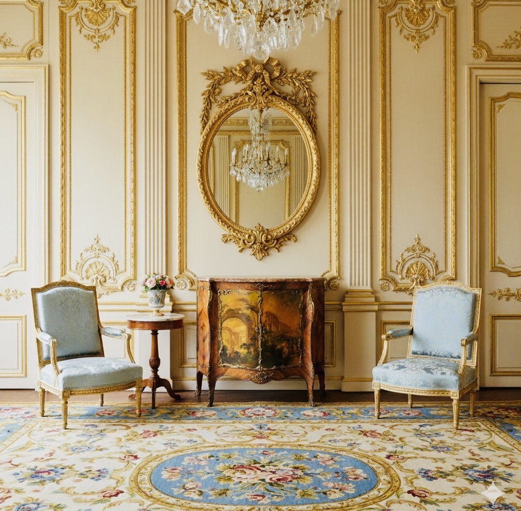 法國Joseph-Emmanuel Zwiener工作室Vernis Martin手繪大理石雙門櫃