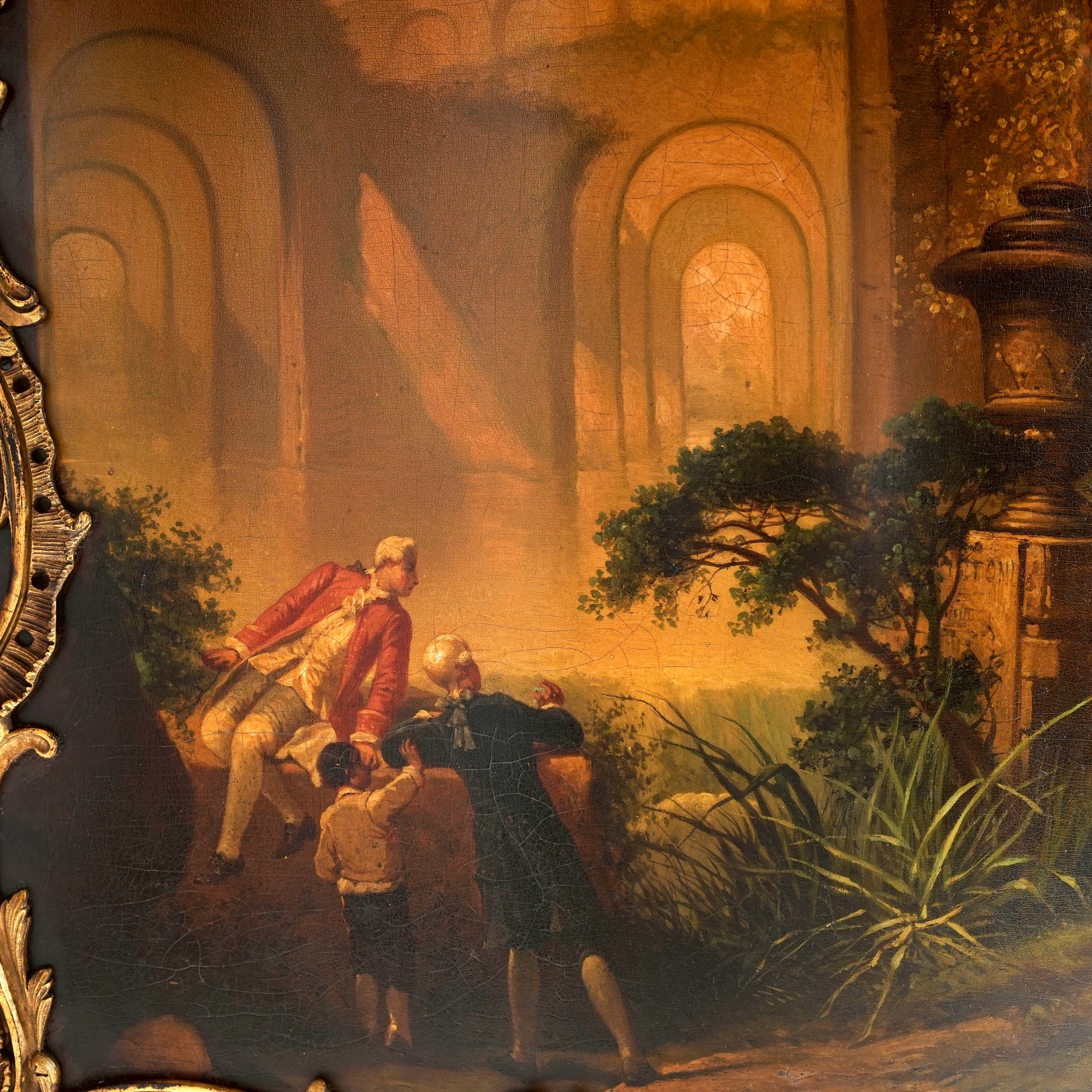 法國Joseph-Emmanuel Zwiener工作室Vernis Martin手繪大理石雙門櫃:圖片 4