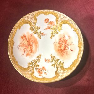 德國KPM Berlin 24K金全手繪小糖果碟