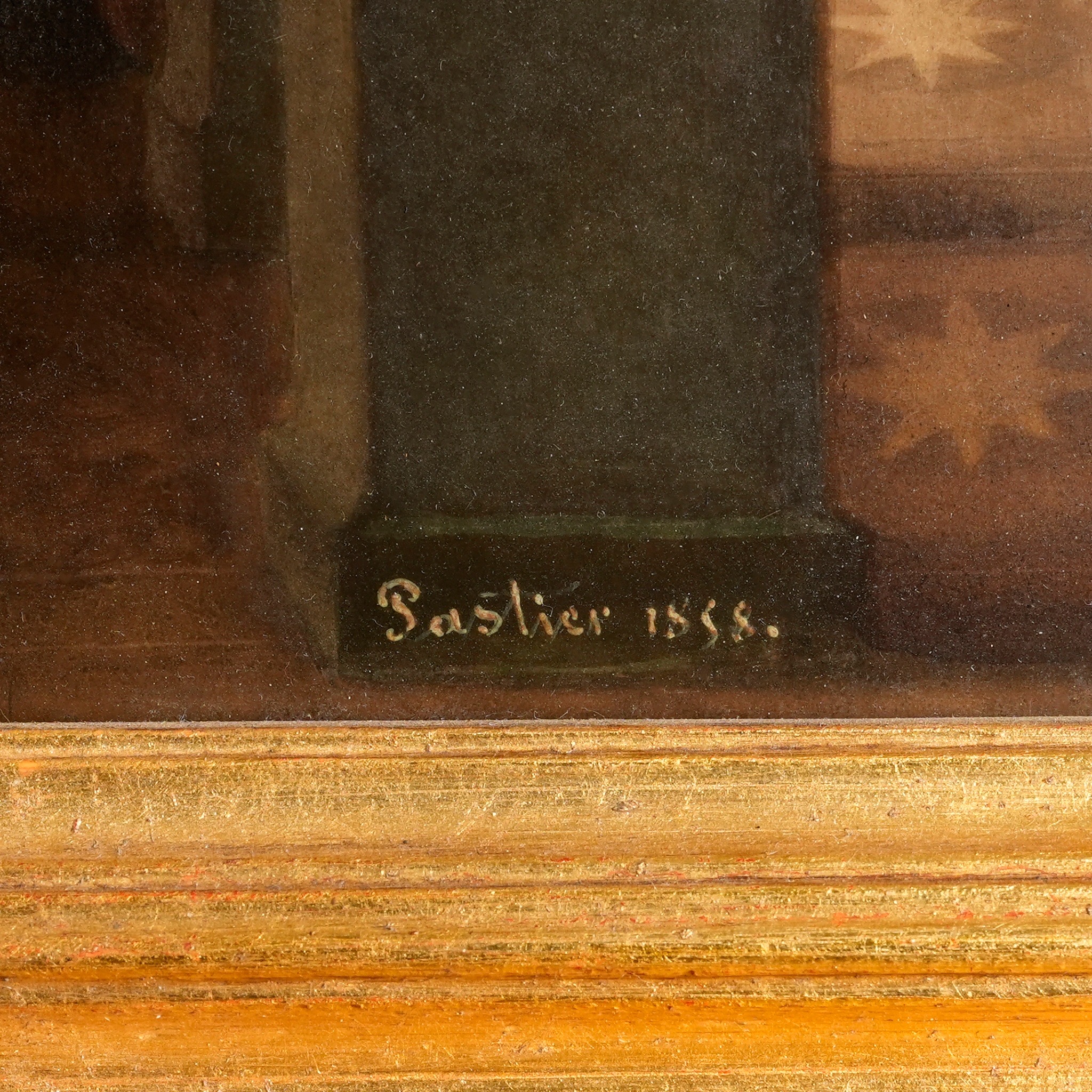 法國學院派畫風瓷版畫-尼斯停戰協定 (Truce of Nice):圖片 6